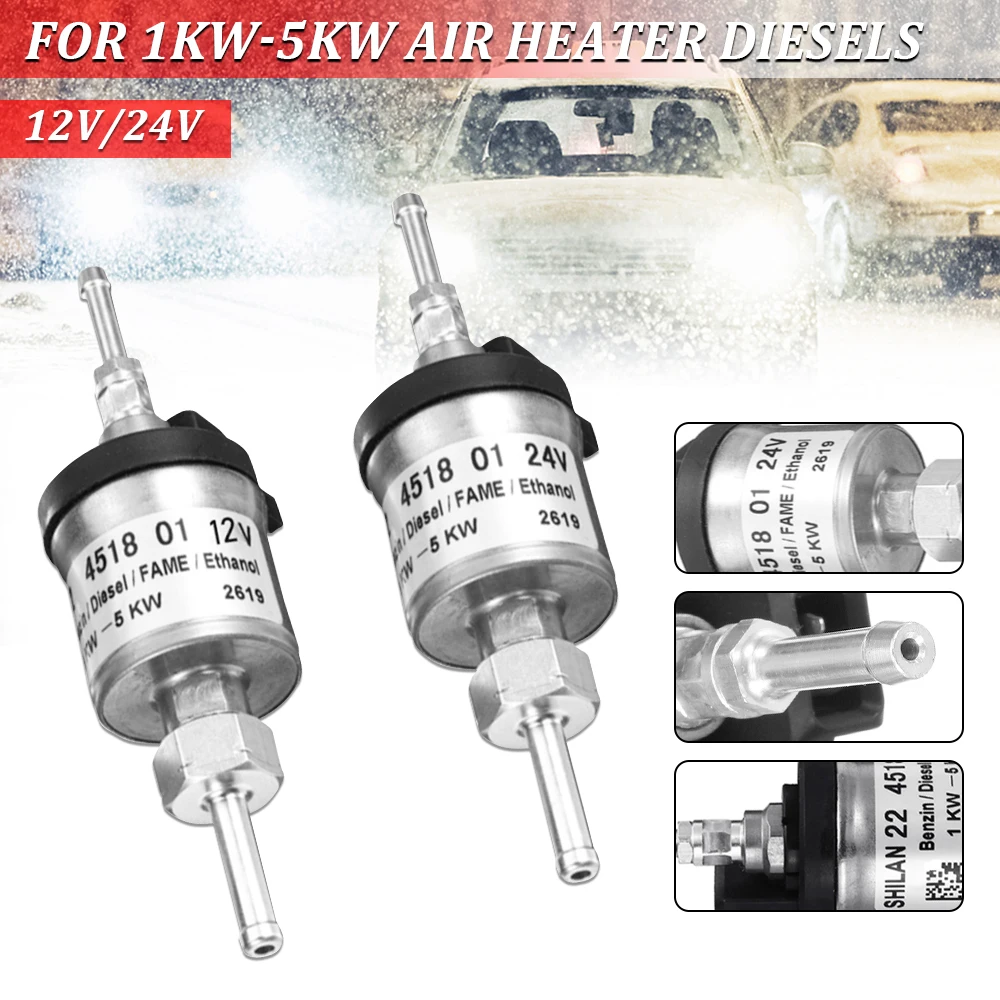 Car Diesel Air Heater 12V/24V 1KW-5KW Universal For Webasto Eberspacher Detachable Electric Oil Fuel Pump Air Parking Heater
Car Diesel Air Heater 12V/24V 1KW-5KW Universal For Webasto Eberspacher Detachable Electric Oil Fuel Pump Air Parking Heater