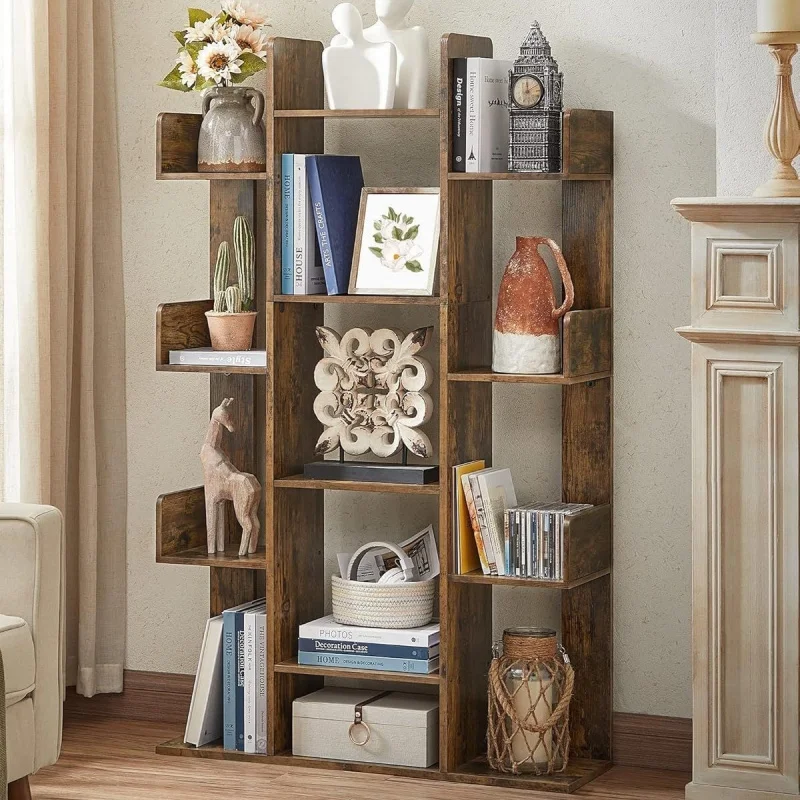 Tree-Shaped Open-Corner Bookshelf Display Rack Storage Shelf In European American Modern Style For Study And Living Room
Tree-Shaped Open-Corner Bookshelf Display Rack Storage Shelf In European American Modern Style For Study And Living Room