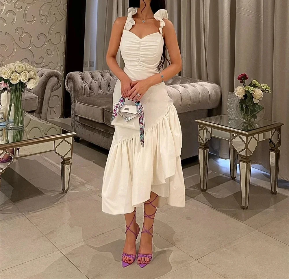 Elegant medium to long satin pleated dress with A-line sweetheart collar for formal evening party and dance dress customization
Elegant medium to long satin pleated dress with A-line sweetheart collar for formal evening party and dance dress customization