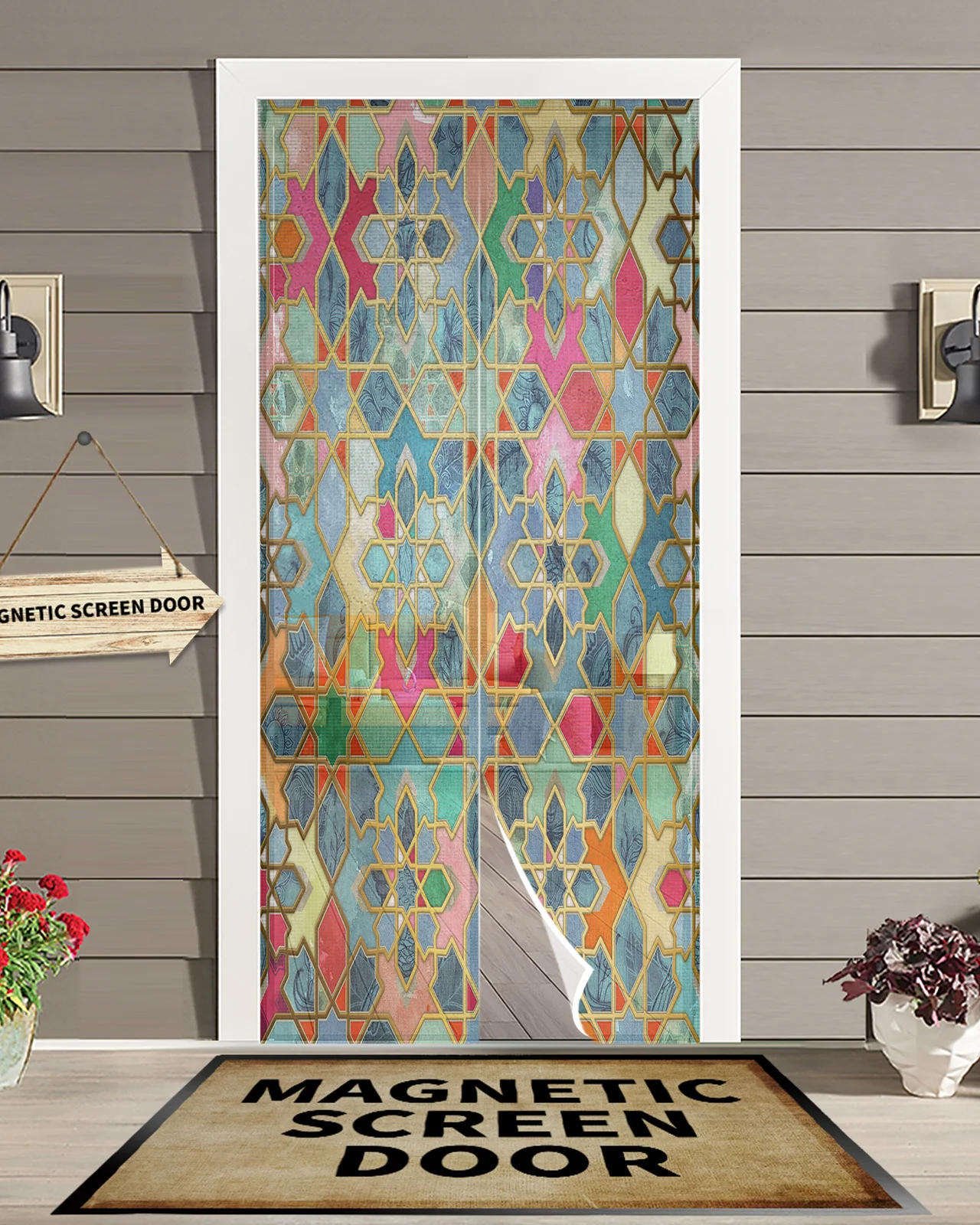Colorful Moroccan Summer Magnetic Mosquito Net Anti Insect Fly Bug Magnetic Screen Door Curtains
Colorful Moroccan Summer Magnetic Mosquito Net Anti Insect Fly Bug Magnetic Screen Door Curtains