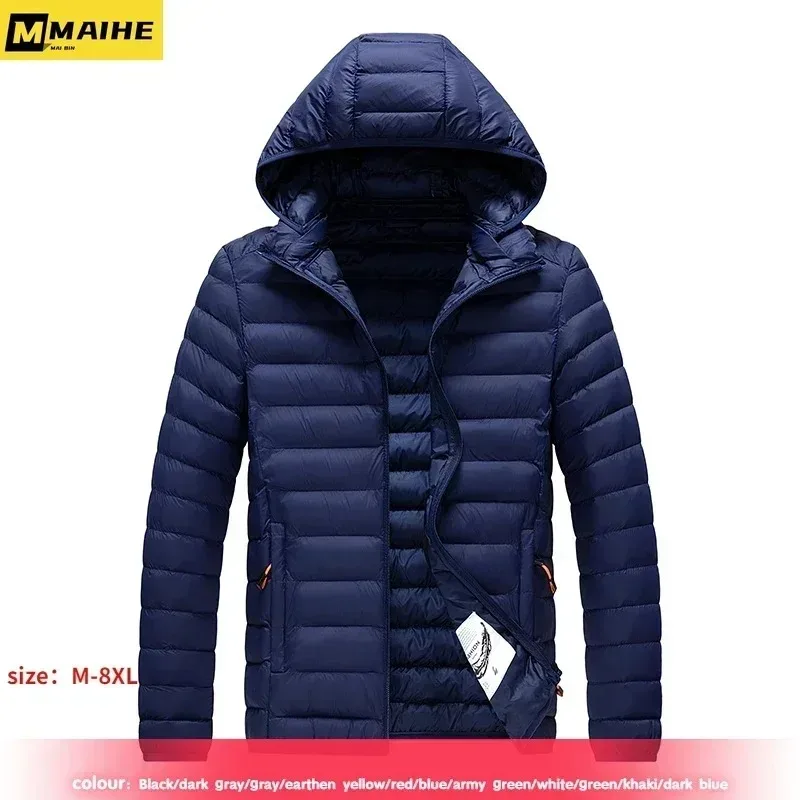 Men High-quality Padded Jacket Ultra Light Outdoor Camping Thick Warm Parka Solid Color Hood Business Cold Resistant Winter Coat
Men High-quality Padded Jacket Ultra Light Outdoor Camping Thick Warm Parka Solid Color Hood Business Cold Resistant Winter Coat