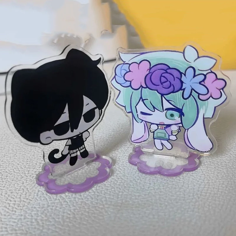 Game OMORI Sunny Basil Cosplay Standing Plate Kawaii Acrylic Figure Stand 2Pcs/set Mini Desktop Decoration Ornament Prop
Game OMORI Sunny Basil Cosplay Standing Plate Kawaii Acrylic Figure Stand 2Pcs/set Mini Desktop Decoration Ornament Prop