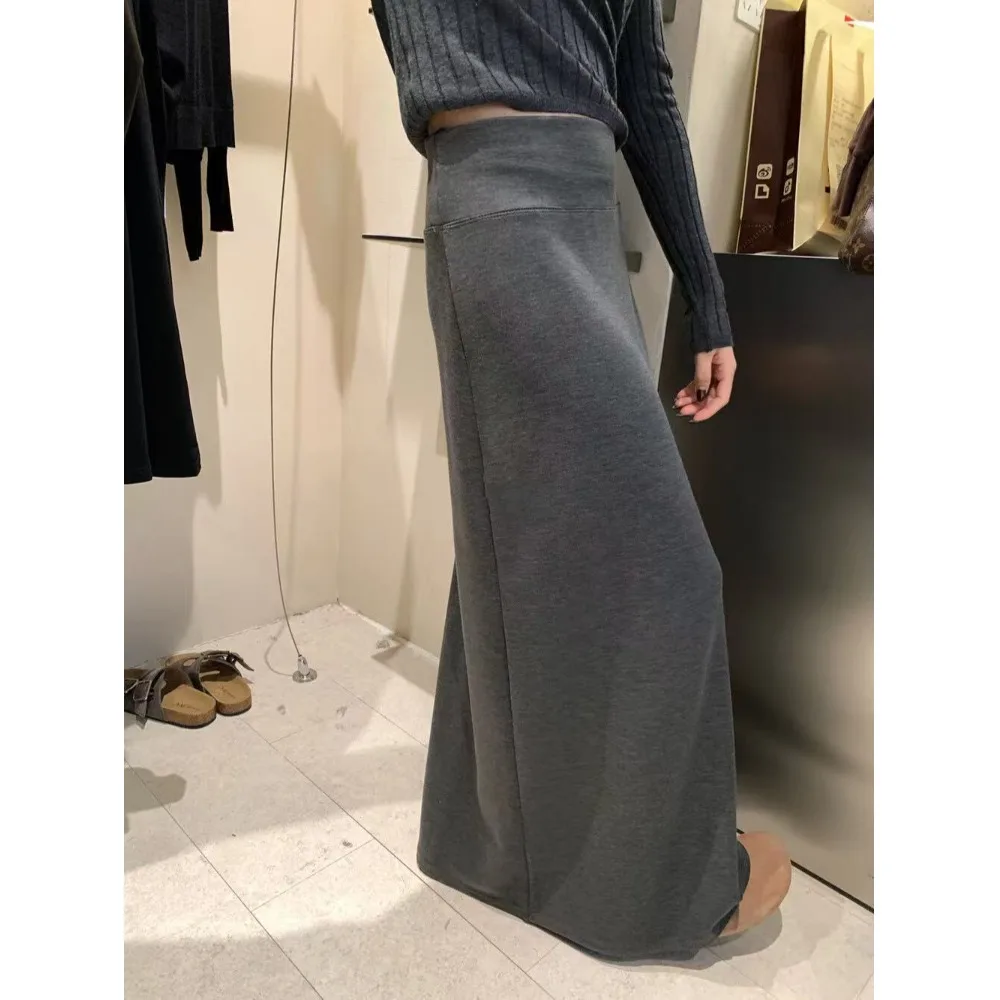 High Waist A-Line Midi Skirt for Women Chic Versatile Simple Straight Casual High Waist Slimming Long Skirts
High Waist A-Line Midi Skirt for Women Chic Versatile Simple Straight Casual High Waist Slimming Long Skirts