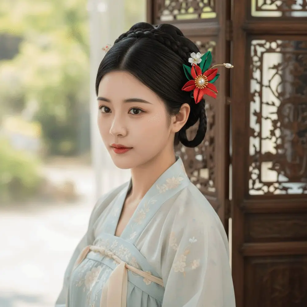 Antique Hair Comb Chinese Style U-shaped Hair Stick U Shape Cloth Velvet Flower Hair Clip Pearl Vintage Hanfu Headwear For Girl
Antique Hair Comb Chinese Style U-shaped Hair Stick U Shape Cloth Velvet Flower Hair Clip Pearl Vintage Hanfu Headwear For Girl