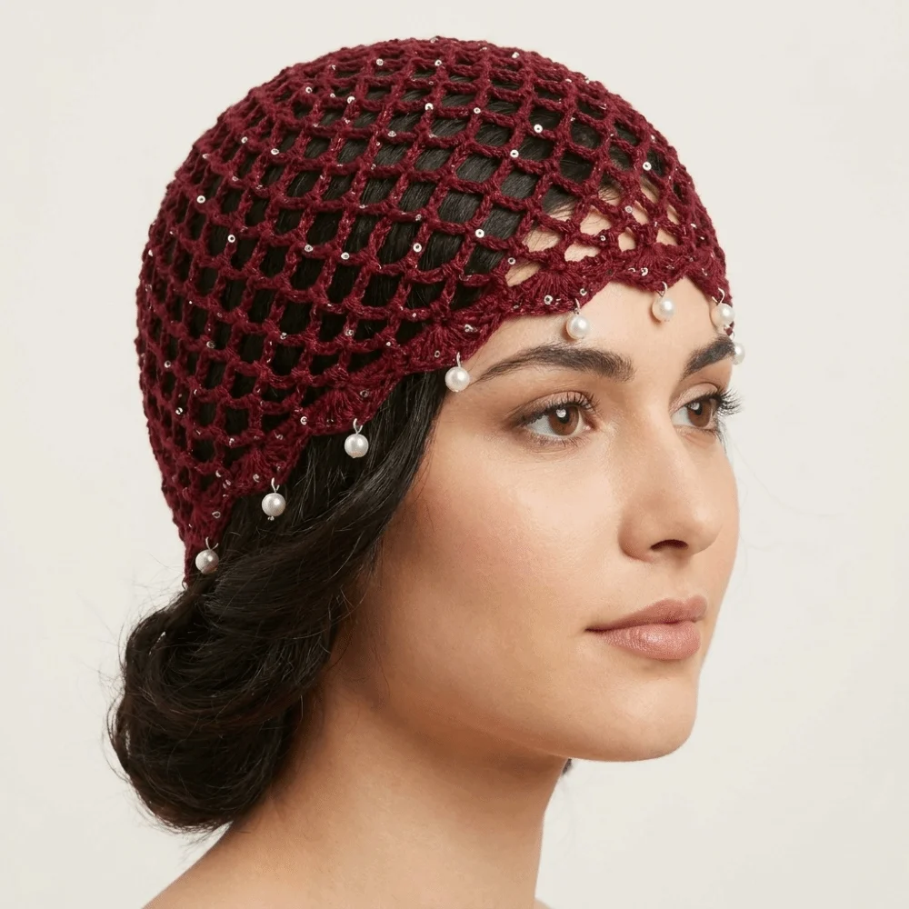Retro Beads Tassels Crochet Hollow Knitted Hat Bohemian Style Hollow Out Knit Beanies Thin Korean Weave Cap Girls
Retro Beads Tassels Crochet Hollow Knitted Hat Bohemian Style Hollow Out Knit Beanies Thin Korean Weave Cap Girls