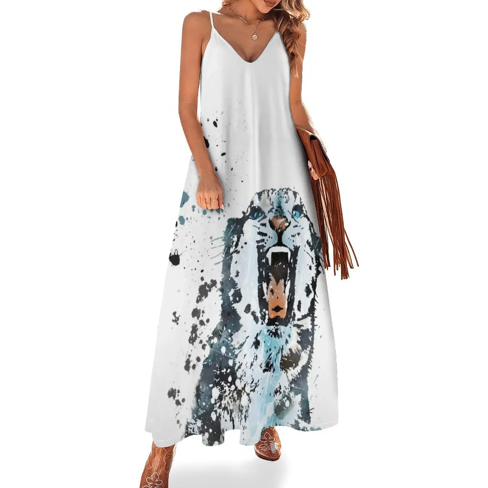 Snow Leopard, watercolor Snow Leopard Sleeveless Dress dresses summer clothes for women women formal occasion dresses Dress
Snow Leopard, watercolor Snow Leopard Sleeveless Dress dresses summer clothes for women women formal occasion dresses Dress