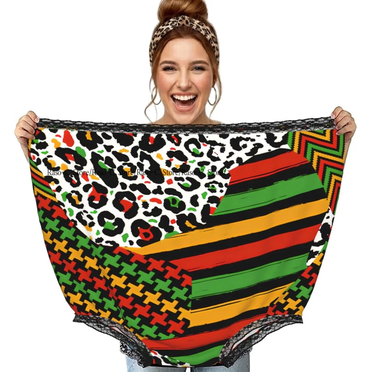 Funny Gag Granny Underwear Kwanzaa Patch Pattern Leopard Print Surprise Gift
Funny Gag Granny Underwear Kwanzaa Patch Pattern Leopard Print Surprise Gift