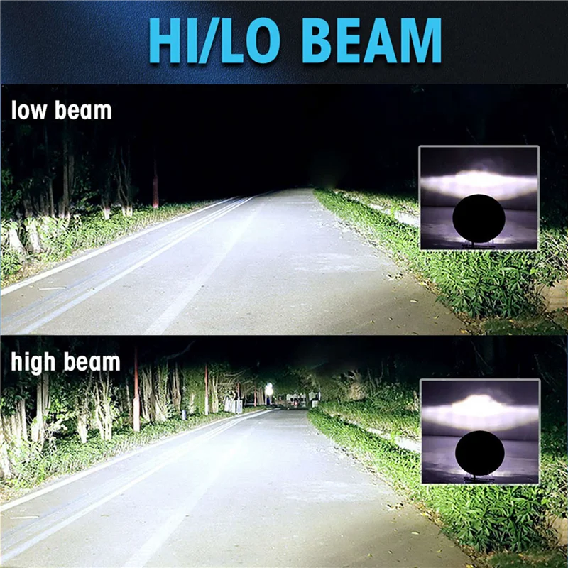 2X 7 Inch LED Headlight, High Low Projector Yellow+White For Road King Street Glide Ultra Classic Glide V-Star 1100 
2X 7 Inch LED Headlight, High Low Projector Yellow+White For Road King Street Glide Ultra Classic Glide V-Star 1100