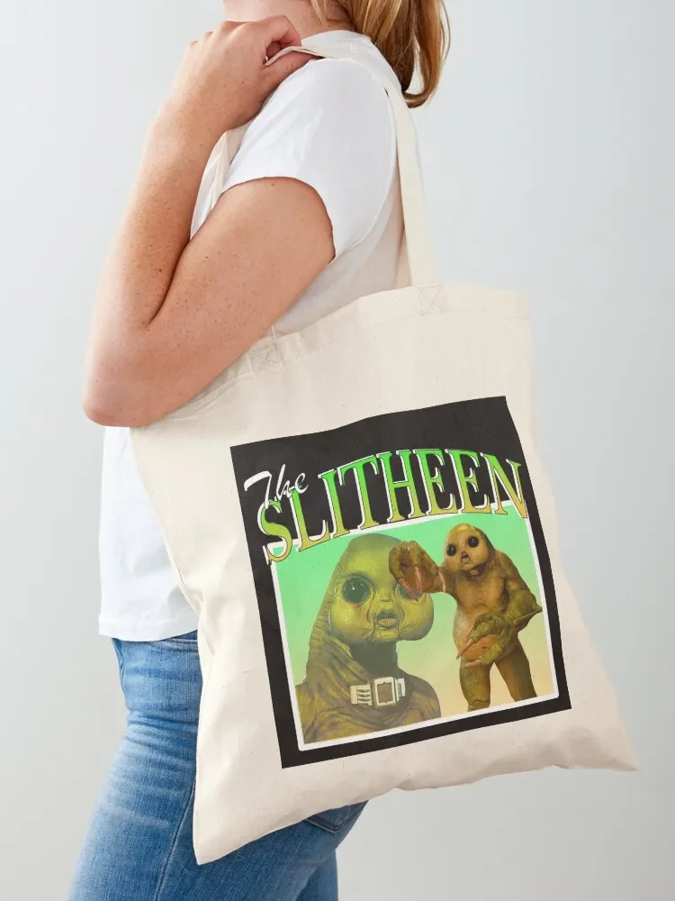 slitheen Tote Bag Shopper handbag Women's bag custom canvas bag Handbags women
slitheen Tote Bag Shopper handbag Women's bag custom canvas bag Handbags women