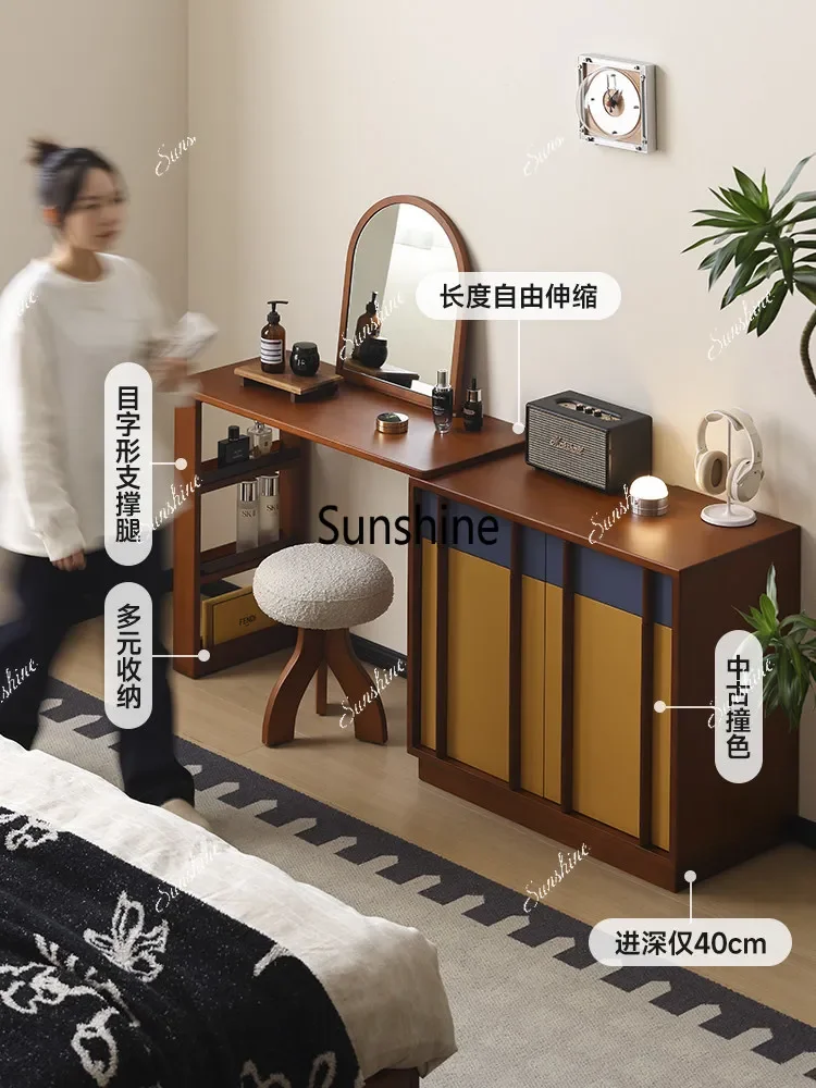 Dressing table integrated small apartment simple and creative color-blocking storage integrated corner cabinetX
Dressing table integrated small apartment simple and creative color-blocking storage integrated corner cabinetX