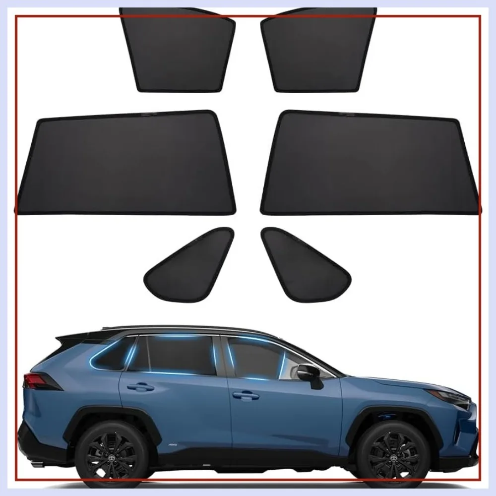 Custom Fit Side Window Shade for Toyota RAV4 2019-2025 6 Pack 100% Light Block Car Curtains for Baby Camping Napping Sleeping
Custom Fit Side Window Shade for Toyota RAV4 2019-2025 6 Pack 100% Light Block Car Curtains for Baby Camping Napping Sleeping