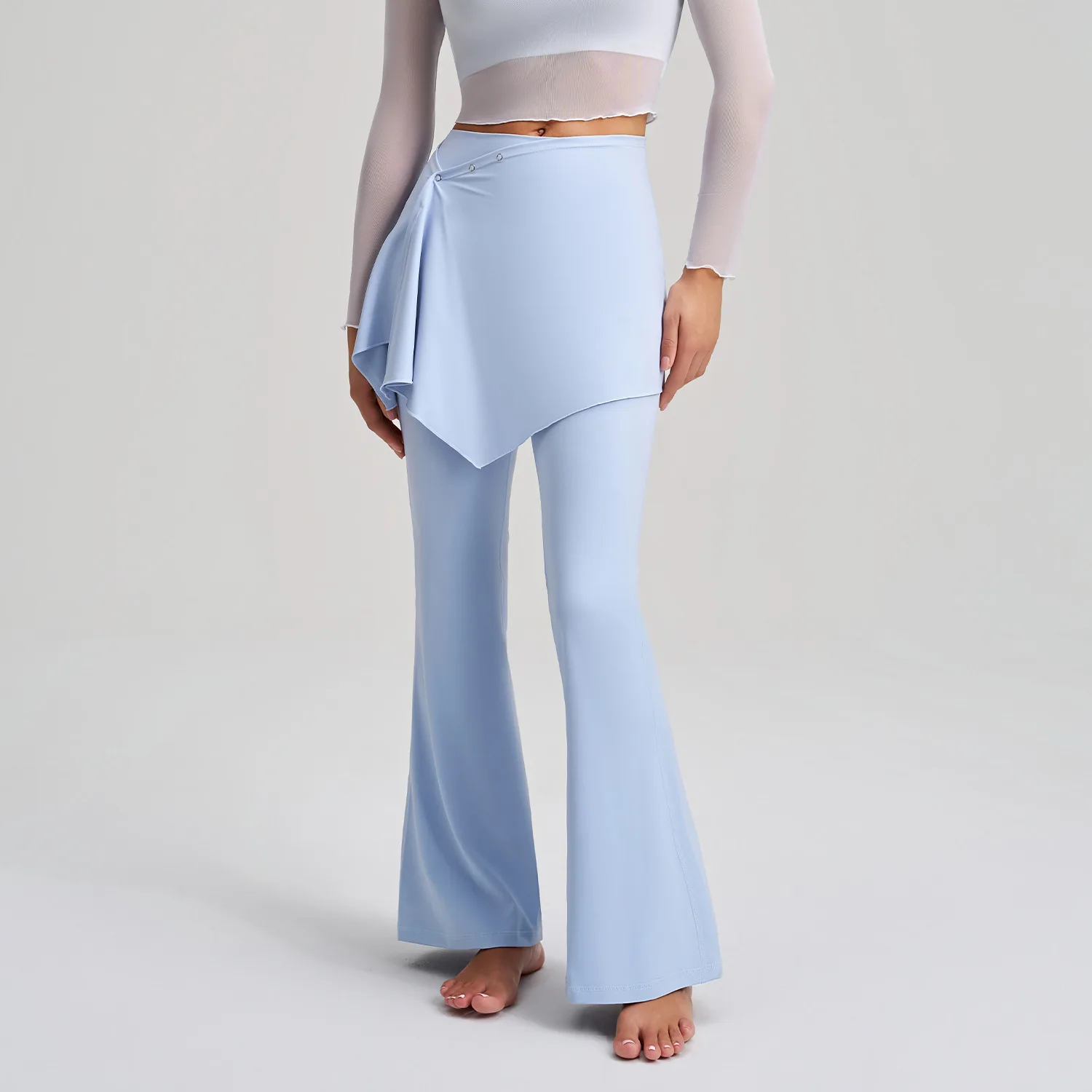 High-Waist Yoga Pants Fitness Sport Running Dance Training Butt-Lifting Sensation Simulation Two-Piece Gymnastics Wear
High-Waist Yoga Pants Fitness Sport Running Dance Training Butt-Lifting Sensation Simulation Two-Piece Gymnastics Wear