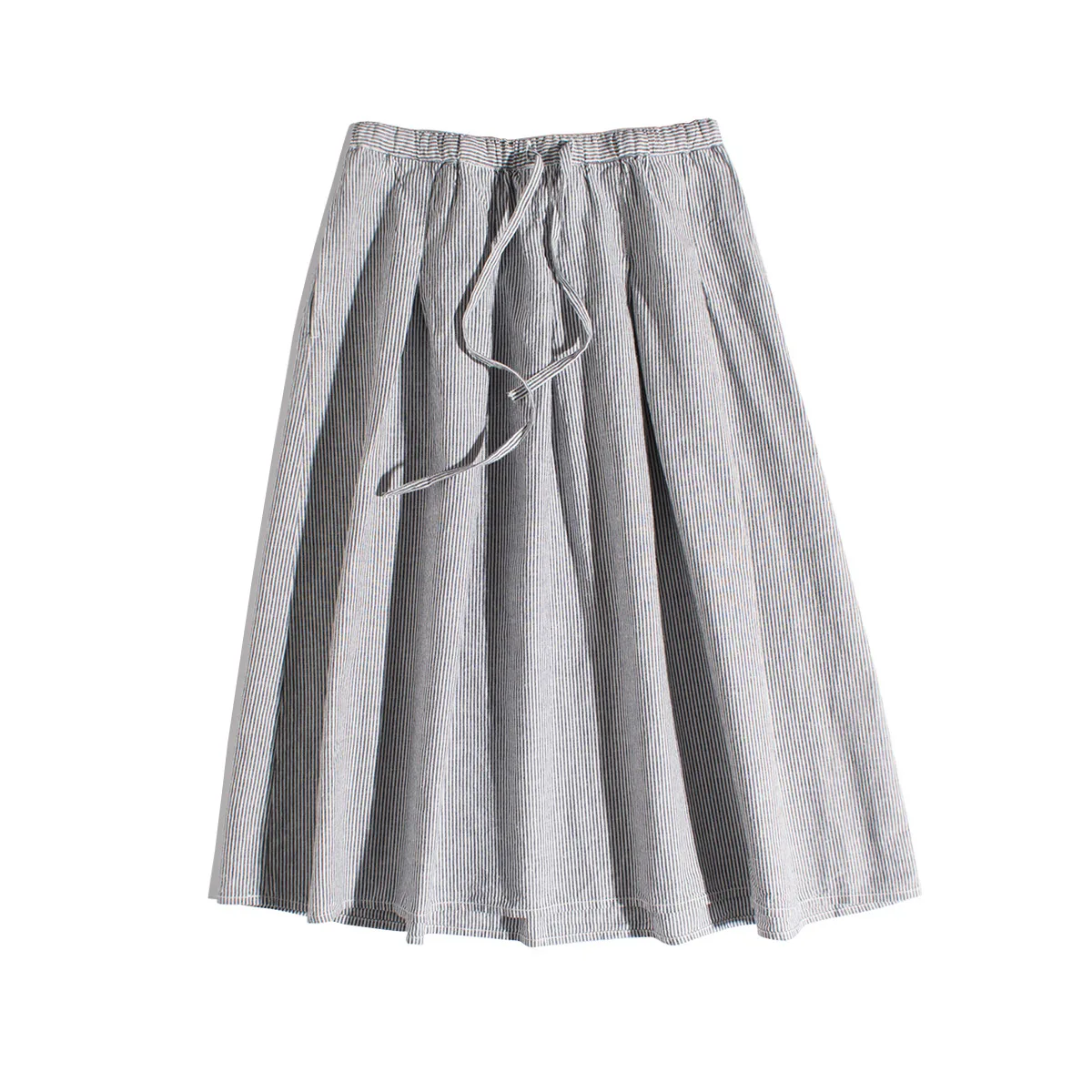 Dave&di Casual Temperament Cotton Linen Striped Elastic Waist Skirt Pleated Skirt For Women In Summer Skirt Woman Clothing
Dave&di Casual Temperament Cotton Linen Striped Elastic Waist Skirt Pleated Skirt For Women In Summer Skirt Woman Clothing