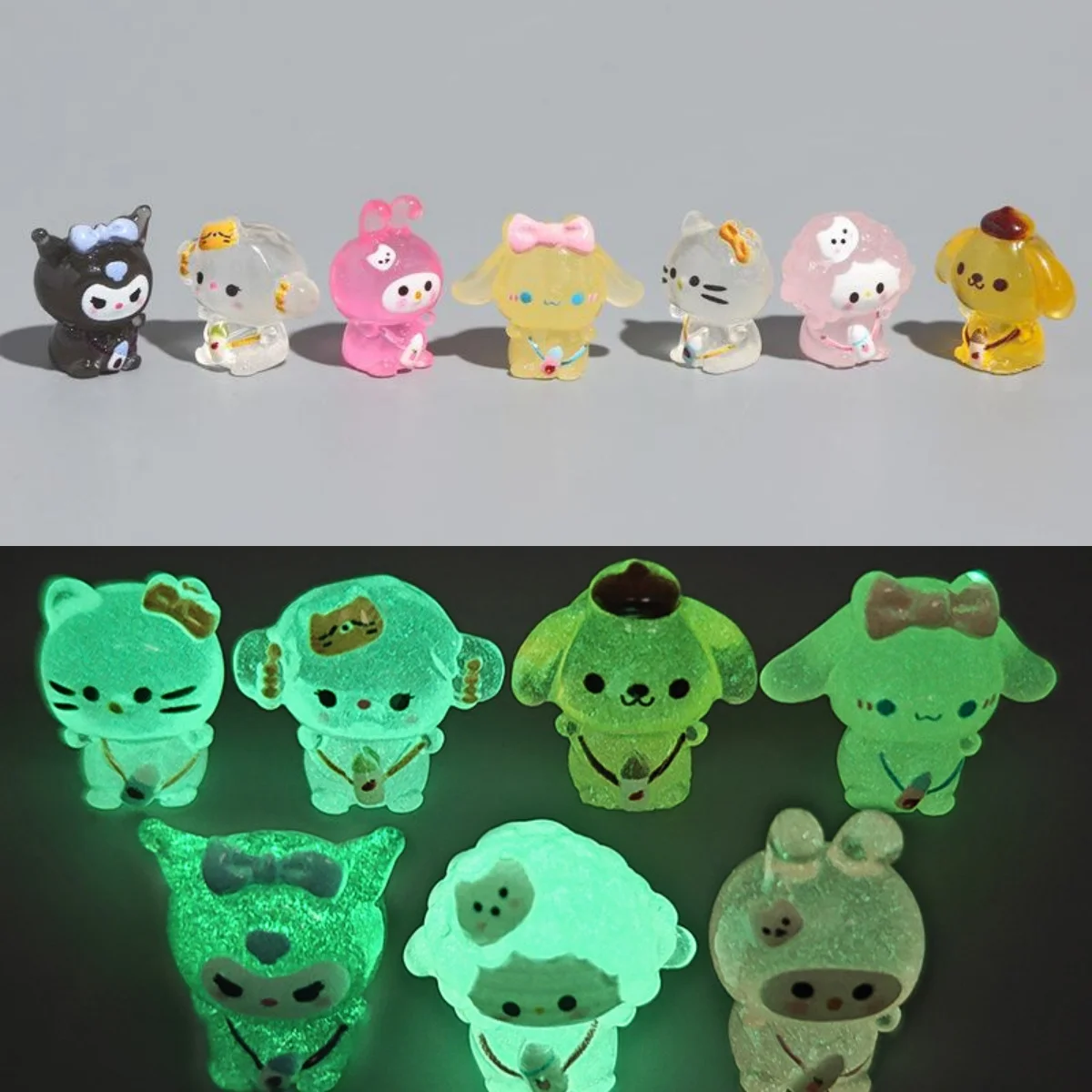 14/70PCS Sanrio Resin Mini Cartoon Sanrio Cute Grain Doll Desktop Car Decoration Small Ornament Crafts DIY Handmade Accessories
14/70PCS Sanrio Resin Mini Cartoon Sanrio Cute Grain Doll Desktop Car Decoration Small Ornament Crafts DIY Handmade Accessories