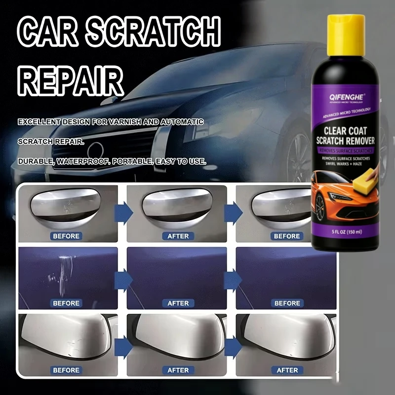 Advanced Car Paint Scratch Repair Kit, Easy DIY Application with Included Sponge
Advanced Car Paint Scratch Repair Kit, Easy DIY Application with Included Sponge