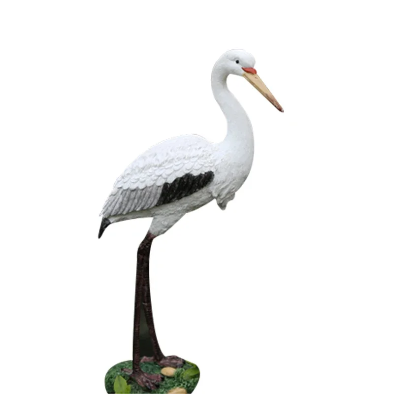 Courtyard Landscape Decoration Ornaments Artificial Egrets and Cranes Garden Ornaments Handicrafts Resin Animal Sculptures
Courtyard Landscape Decoration Ornaments Artificial Egrets and Cranes Garden Ornaments Handicrafts Resin Animal Sculptures