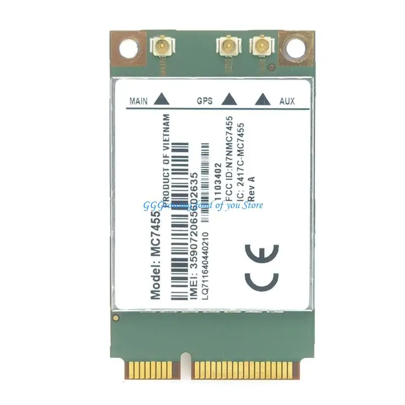 H9EB MC7455 4G LTE Module Lightweight Build Advanced Data Encryption Optimized For Long Time Connection Solution
H9EB MC7455 4G LTE Module Lightweight Build Advanced Data Encryption Optimized For Long Time Connection Solution