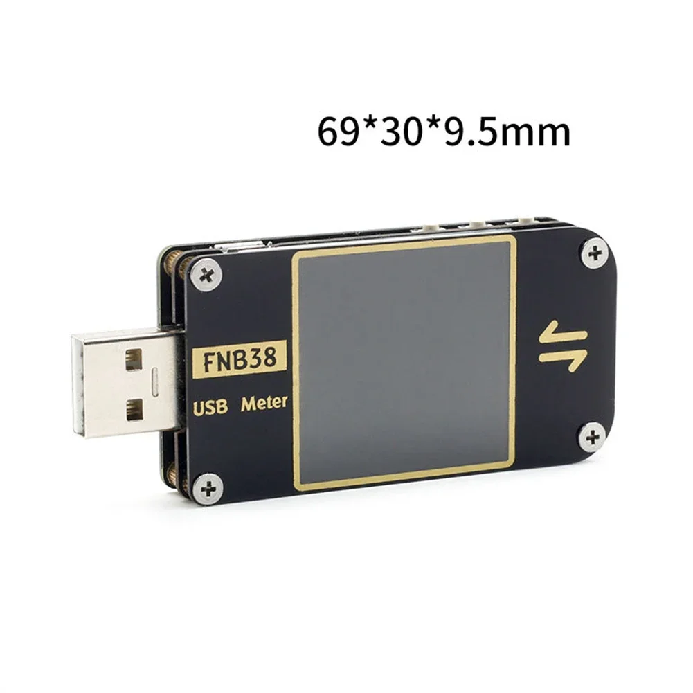 FNB38 Current And Voltage Meter USB Tester QC4+ PD3.0 2.0 Fast Charging Protocol Safe USB Voltage And Current Detection Meter
FNB38 Current And Voltage Meter USB Tester QC4+ PD3.0 2.0 Fast Charging Protocol Safe USB Voltage And Current Detection Meter