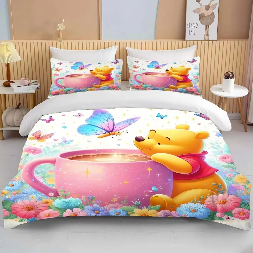 Winnie The Pooh Bedding Set Disney Cartoon Bear Baby 3 Pieces Set Bed Set Pillowcase Adult Bed Cover Bedroom Bed Set Duvet
Winnie The Pooh Bedding Set Disney Cartoon Bear Baby 3 Pieces Set Bed Set Pillowcase Adult Bed Cover Bedroom Bed Set Duvet