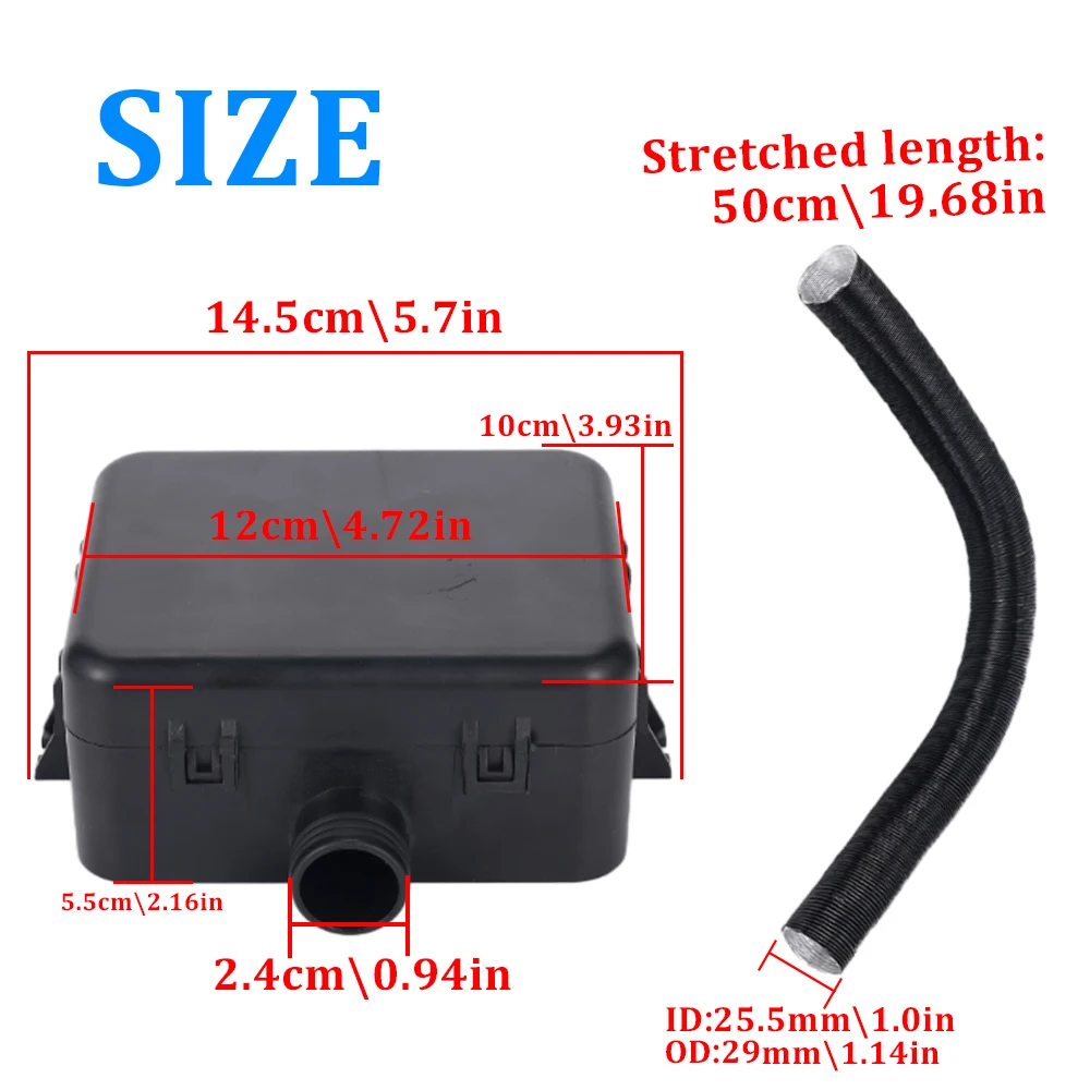 Парковочный обогреватель, универсальный воздушный фильтр 12 В 24 В, подходит для дизельных обогревателей 2 кВт, 5 кВт, 8 кВт, высокая эффективность нагрева, автомобильные аксессуары
Парковочный обогреватель, универсальный воздушный фильтр 12 В 24 В, подходит для дизельных обогревателей 2 кВт, 5 кВт, 8 кВт, высокая эффективность нагрева, автомобильные аксессуары