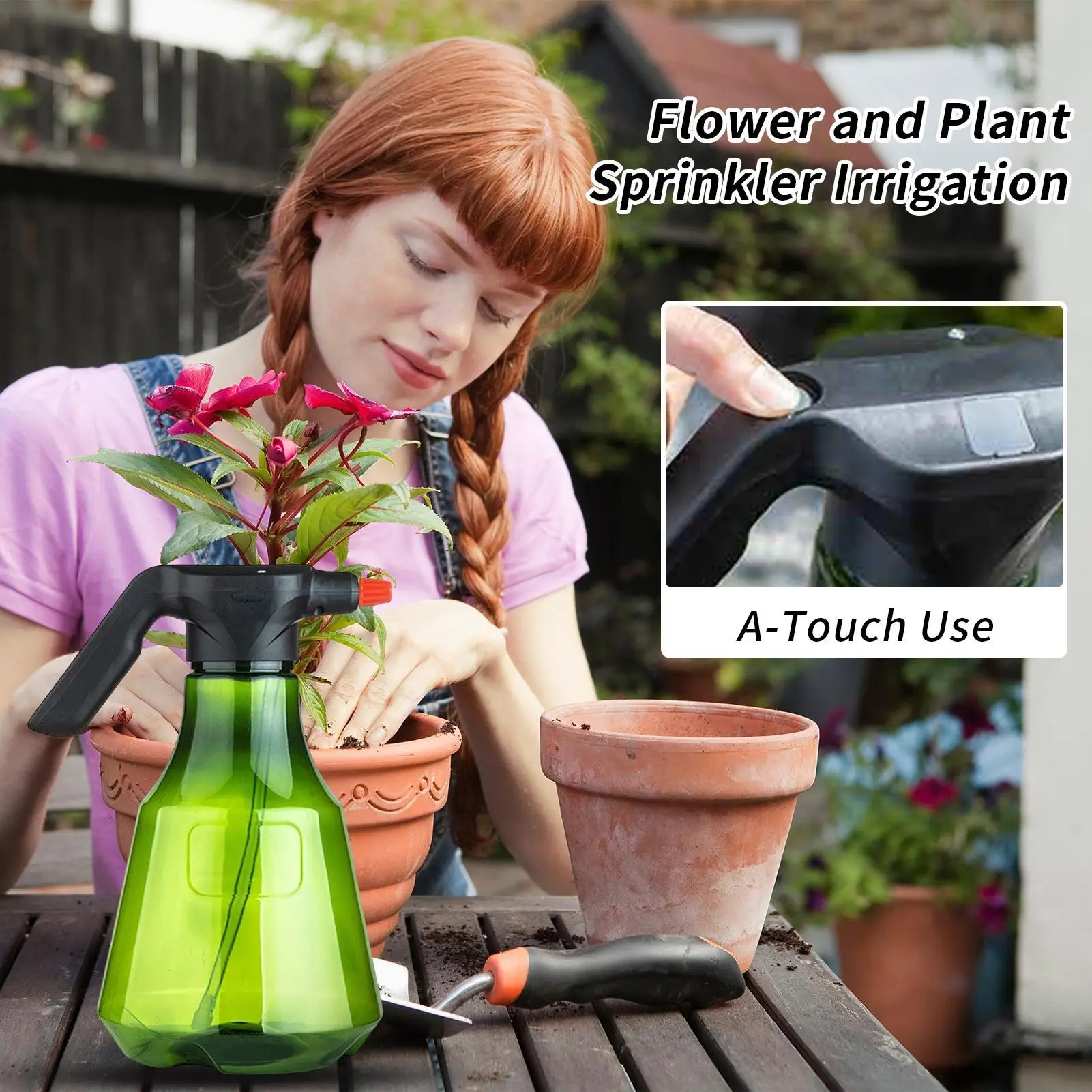 Electric Garden Sprayer 3.5L Weeding Mister USB Charging Portable Sprayer For Lawn Car Washing Livestock Care Deck Greenhouse
Electric Garden Sprayer 3.5L Weeding Mister USB Charging Portable Sprayer For Lawn Car Washing Livestock Care Deck Greenhouse