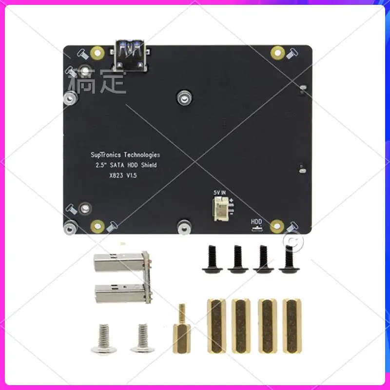 AP-Naspi Kit+Metal Case+X823 Expansion Board+X-C1 Board+PWM Fan For Raspberry Pie SATA HDD/SSD Hard Disk NAS Storage Server
AP-Naspi Kit+Metal Case+X823 Expansion Board+X-C1 Board+PWM Fan For Raspberry Pie SATA HDD/SSD Hard Disk NAS Storage Server