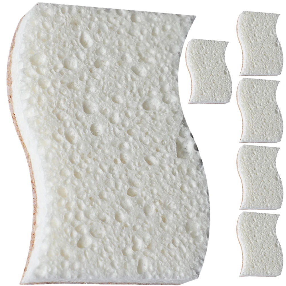 6pcs Kitchen Scrub Small Cleaning Wood Fiber Reusable Wok Convenient Scrub Sponge Sponges for Cleaning Supplies Home Use
6pcs Kitchen Scrub Small Cleaning Wood Fiber Reusable Wok Convenient Scrub Sponge Sponges for Cleaning Supplies Home Use