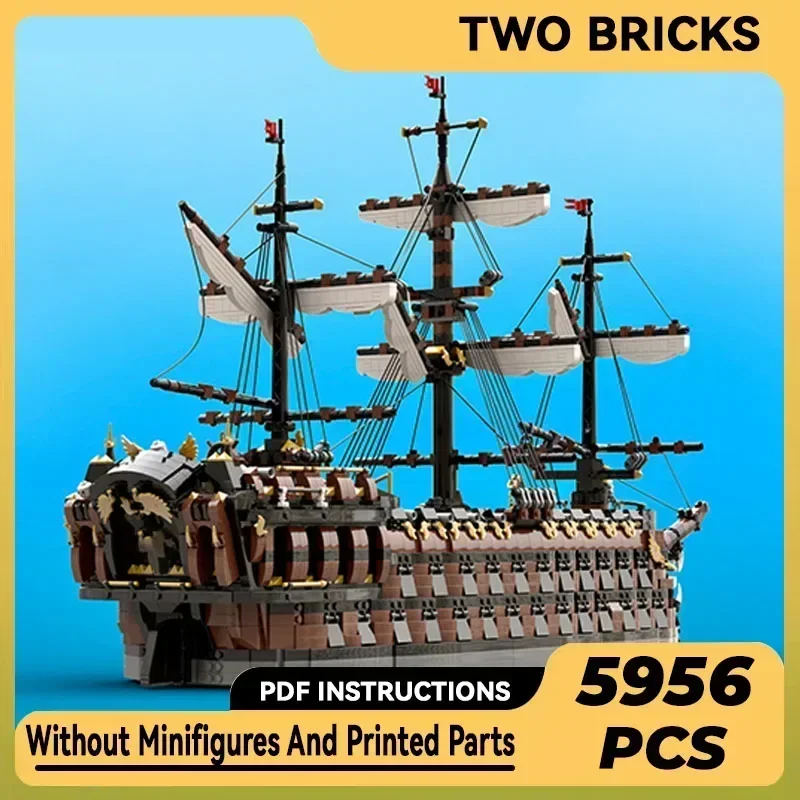 Pirate Warship Model Moc Building Bricks 48 Cannon Pirate Ship Technology Modular Blocks Gifts Christmas Toys DIY Sets Assembly
Pirate Warship Model Moc Building Bricks 48 Cannon Pirate Ship Technology Modular Blocks Gifts Christmas Toys DIY Sets Assembly
