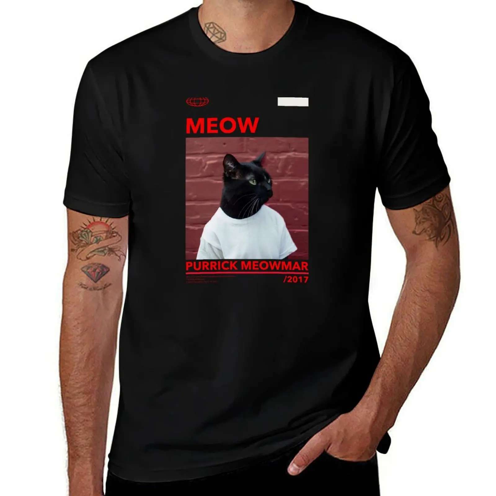 Purrick Meowmar T-Shirt kawaii clothes topping anime tshirt customs men tshirt
Purrick Meowmar T-Shirt kawaii clothes topping anime tshirt customs men tshirt