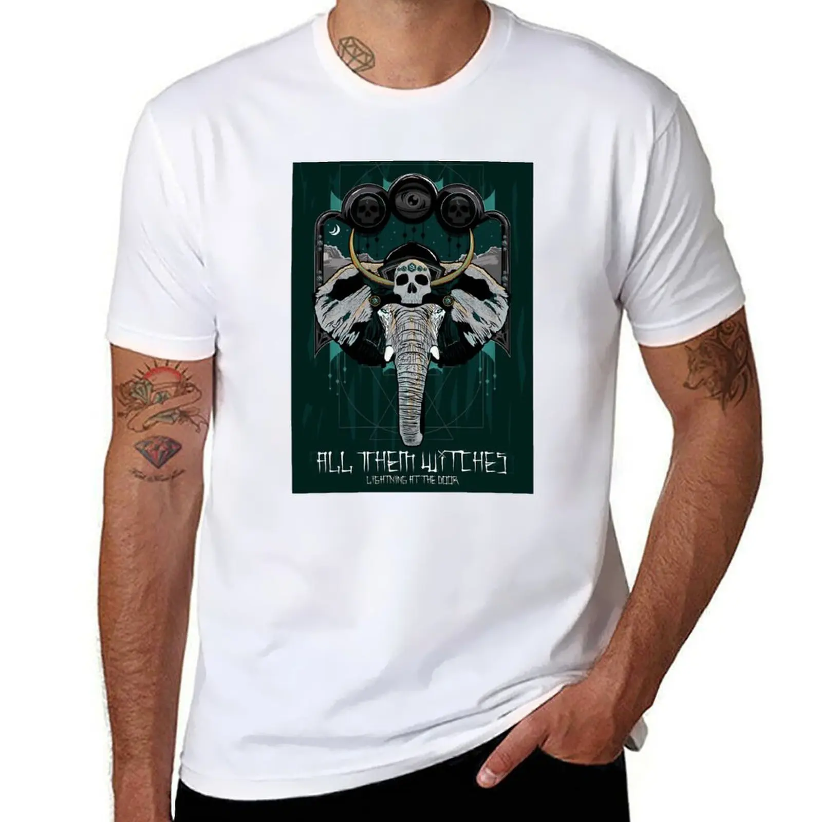 All them witches ATW colourful skull(2) T-Shirt anime t shirts for man t shirts for man cotton soft T-Shirt
All them witches ATW colourful skull(2) T-Shirt anime t shirts for man t shirts for man cotton soft T-Shirt