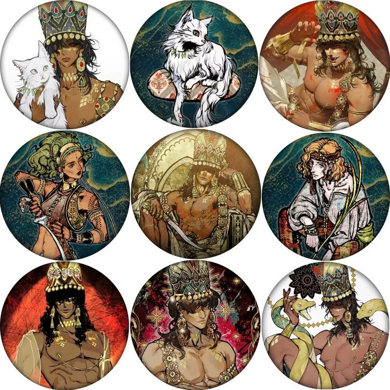 58MM Game of Sultans Cosplay Badge Anime Brooch Pin Accessories For Clothes Backpack Decoration gift
58MM Game of Sultans Cosplay Badge Anime Brooch Pin Accessories For Clothes Backpack Decoration gift