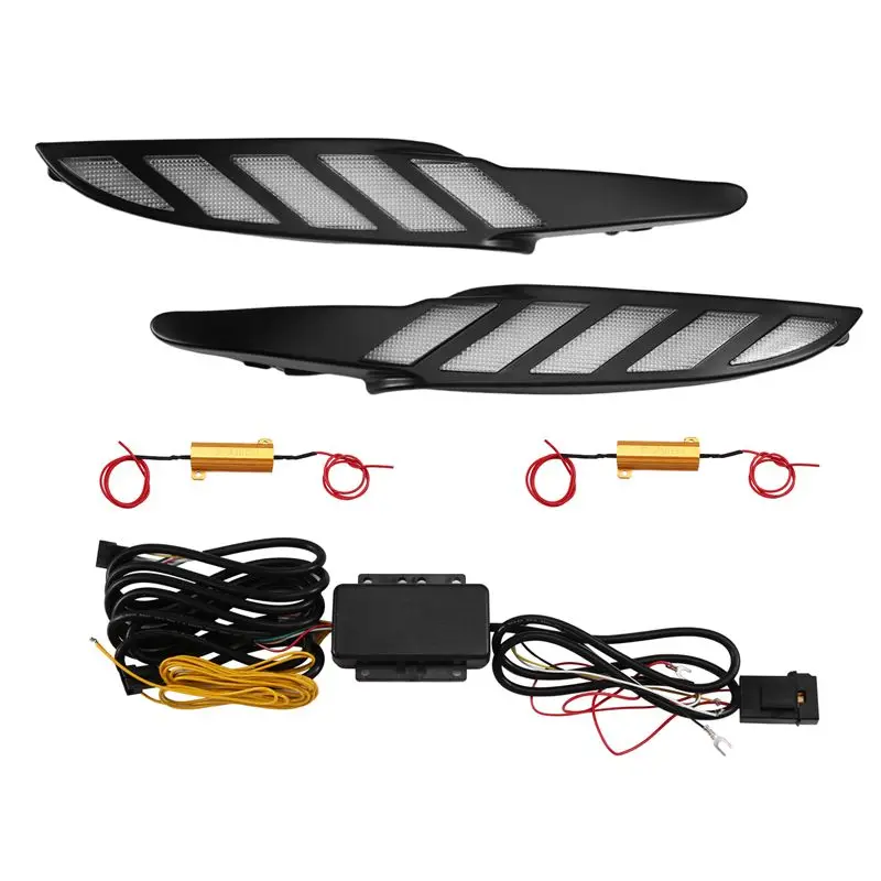 2Pcs DRL For Mazda 3 Mazda 3 Axela 2017 2018 Daytime Running Lights Fog Lamp Headlight Daylight With Yellow Turn Signal-A02G
2Pcs DRL For Mazda 3 Mazda 3 Axela 2017 2018 Daytime Running Lights Fog Lamp Headlight Daylight With Yellow Turn Signal-A02G