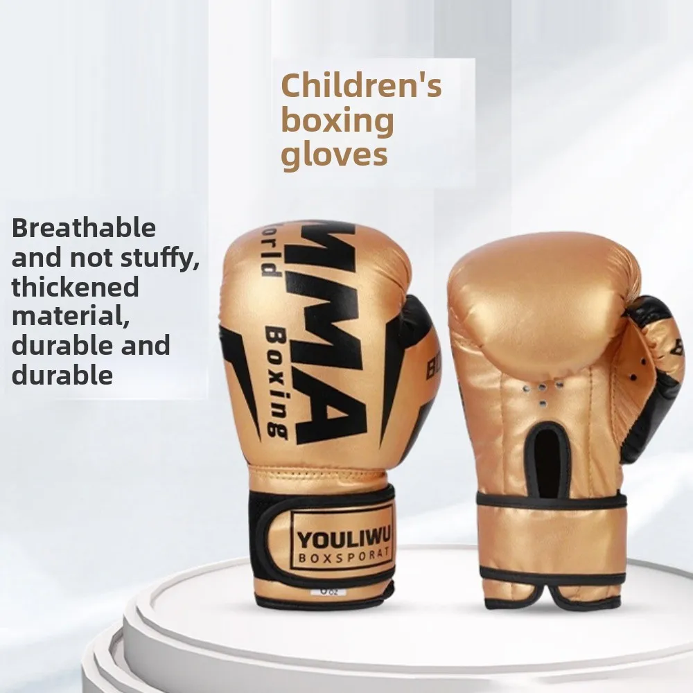 PU Leather Boxing Gloves Sponge Padding Protective Kickboxing Gloves Thick Breathable Punching Training Gloves Sparring
PU Leather Boxing Gloves Sponge Padding Protective Kickboxing Gloves Thick Breathable Punching Training Gloves Sparring
