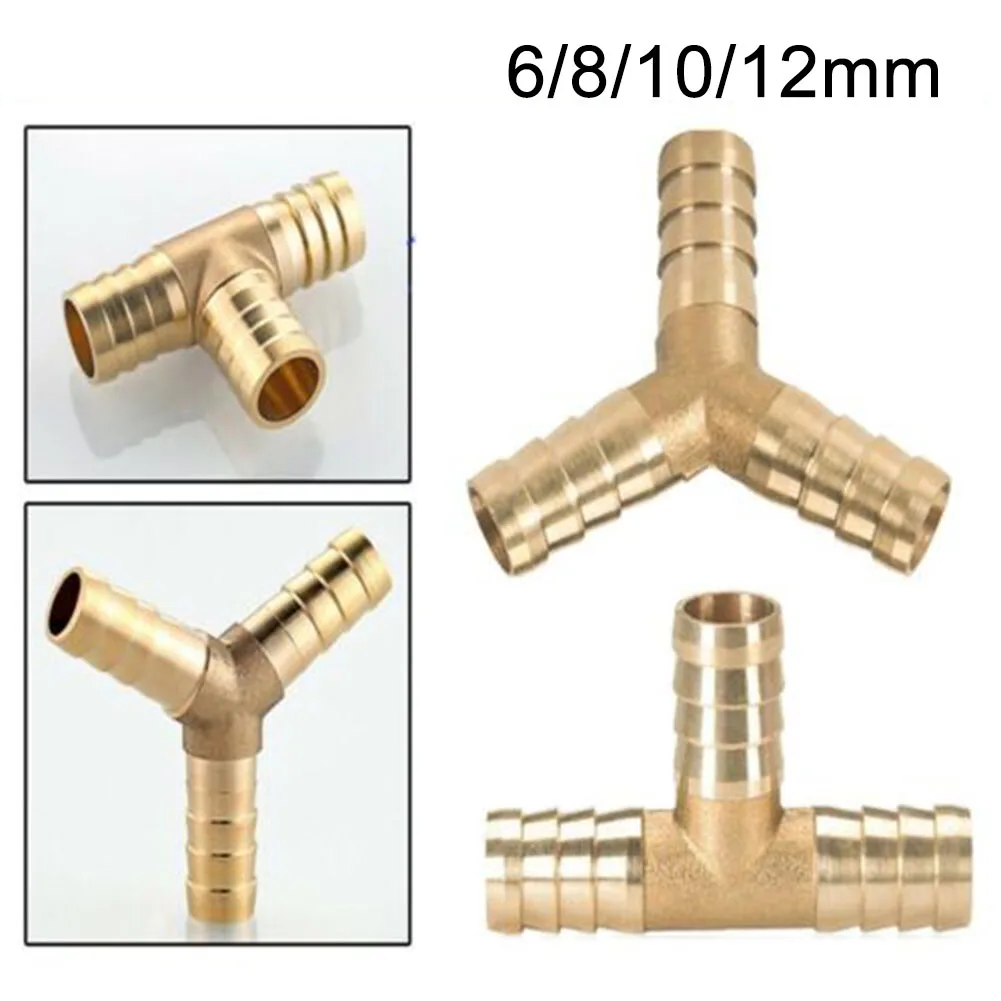 Brass T Y Piece 3 WAY Joiner Fuel Hose Joiner Tee Connector Air Water Gas 6mm, 8mm, 10mm, 12mm Home Tools Hardware Accessories
Brass T Y Piece 3 WAY Joiner Fuel Hose Joiner Tee Connector Air Water Gas 6mm, 8mm, 10mm, 12mm Home Tools Hardware Accessories