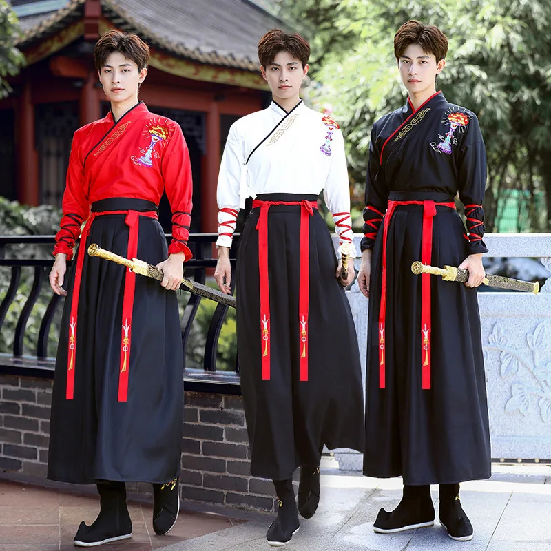 Newly Improved Ancient Costume Hanfu Male Female Immortal Martial Arts Suit Cosplay Costume Chinese Style Traditional Clothing
Newly Improved Ancient Costume Hanfu Male Female Immortal Martial Arts Suit Cosplay Costume Chinese Style Traditional Clothing
