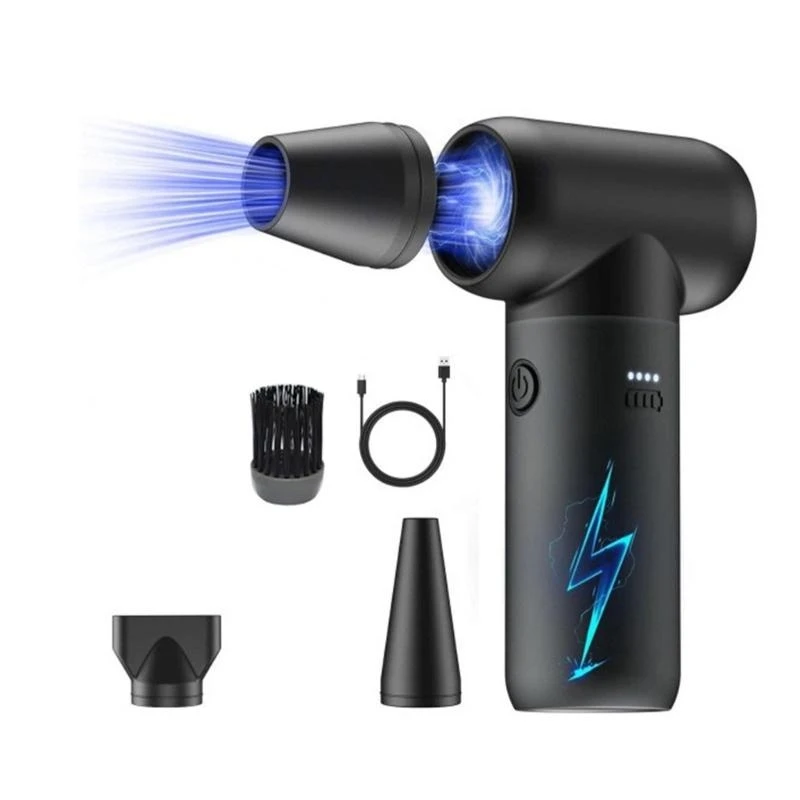 Metal Electric Air Blower 33000RPM Mini Handheld Jet Dry Blower with 3 Adjustable Speeds for Dust and Snow Removal
Metal Electric Air Blower 33000RPM Mini Handheld Jet Dry Blower with 3 Adjustable Speeds for Dust and Snow Removal