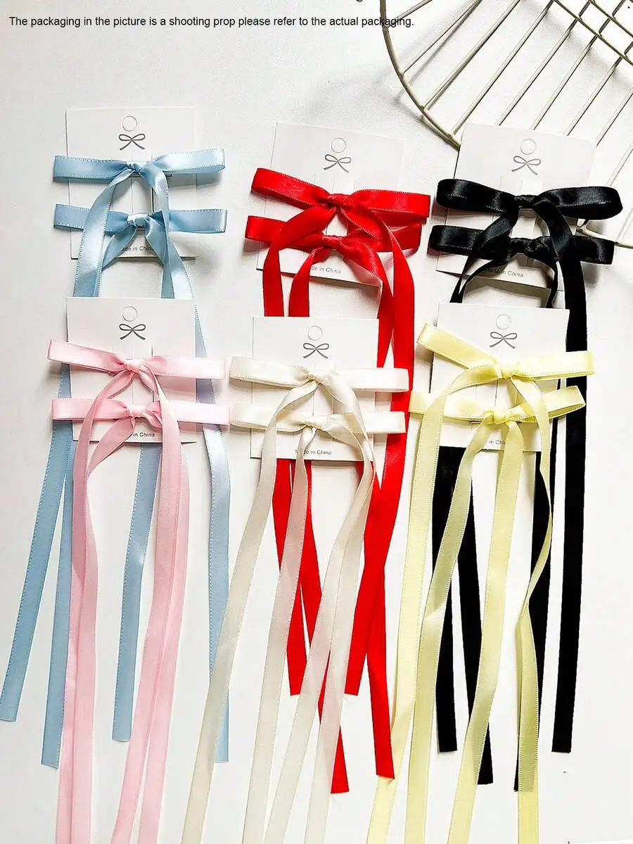 12pcs Womens Polyester Ribbon Bow Hairpins Set, Fashion Hair Clips Barrettes for Daily Use
12pcs Womens Polyester Ribbon Bow Hairpins Set, Fashion Hair Clips Barrettes for Daily Use
