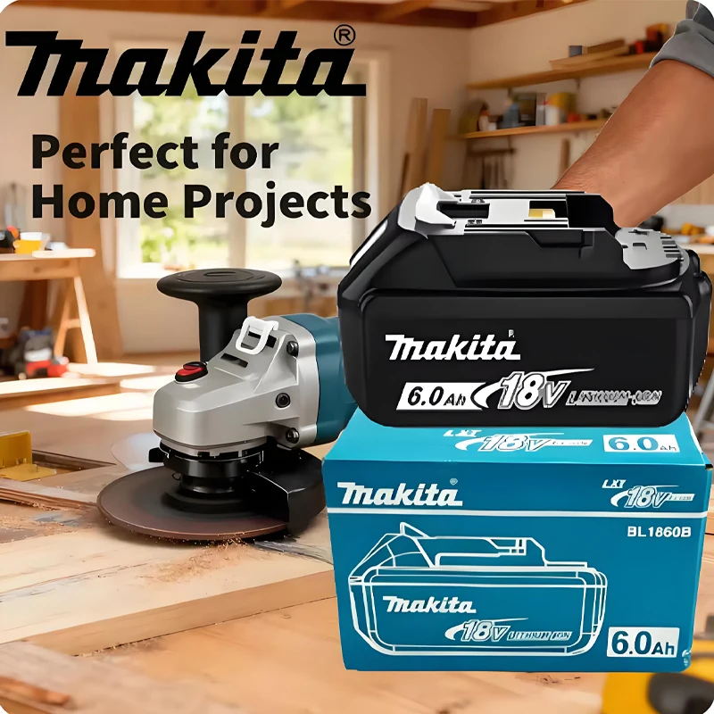 new Genuine 6AH makita BL1860 18V Battery Power Tools Li-ion Replacement LXT BL1850 BL1840 for 18V Screwdriver with BMS TPCELL 1
new Genuine 6AH makita BL1860 18V Battery Power Tools Li-ion Replacement LXT BL1850 BL1840 for 18V Screwdriver with BMS TPCELL 1
