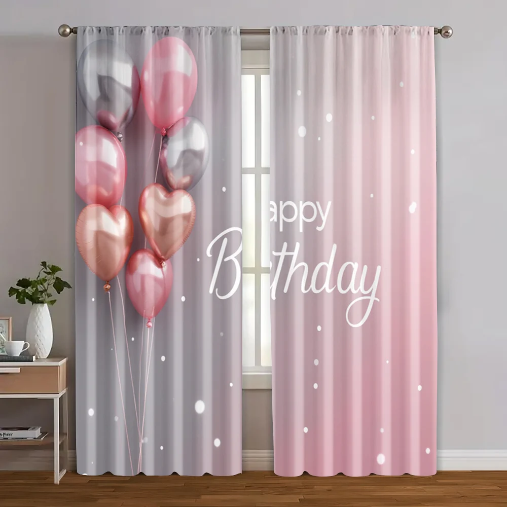 2pcs, Fashionable Curtains 2D print Rose Golden Birthday 100% Polyester (without rod) Decorations Outdoor for Bedroom Living
2pcs, Fashionable Curtains 2D print Rose Golden Birthday 100% Polyester (without rod) Decorations Outdoor for Bedroom Living