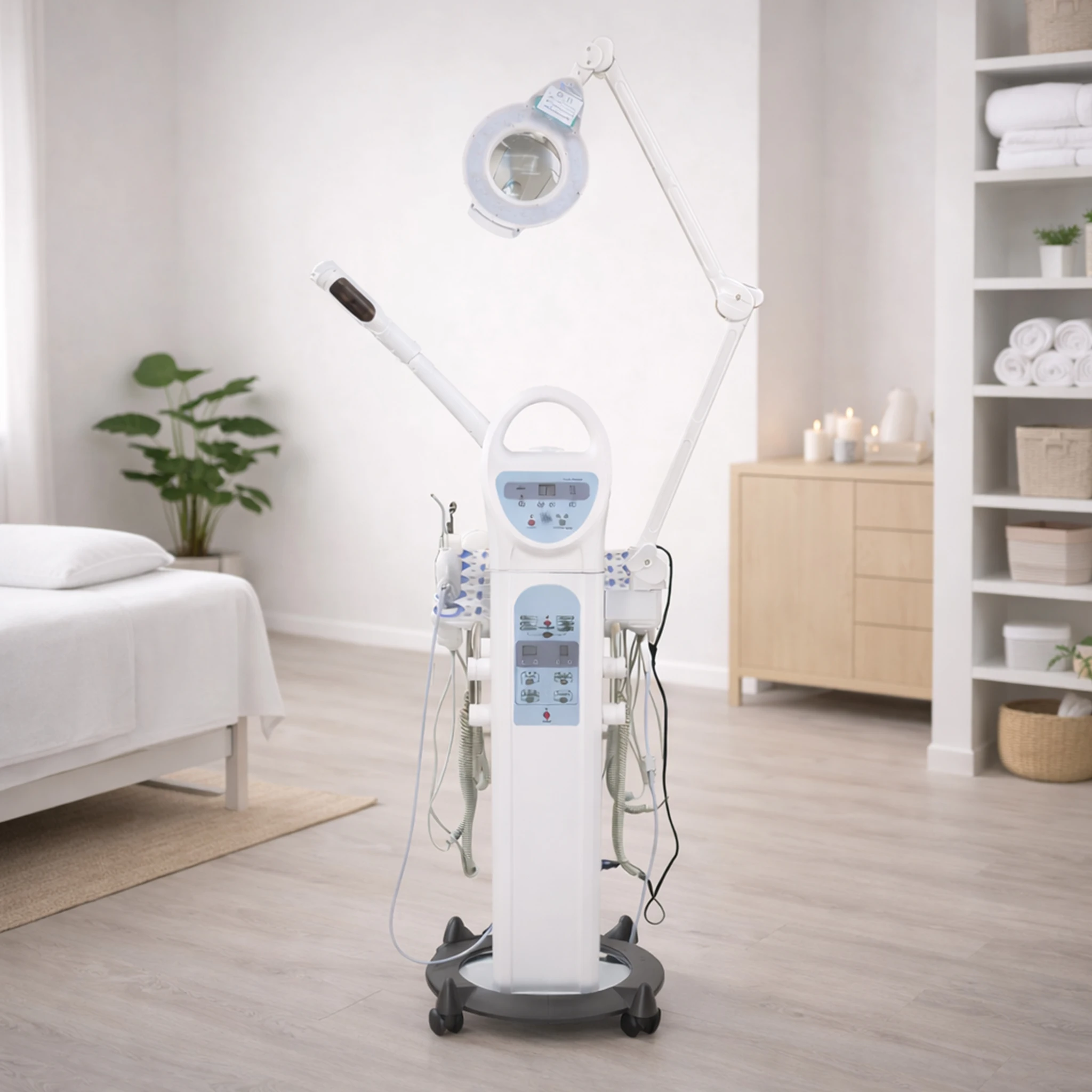 9 In 1 Hydro Diamond Peeling Facial Steamer Machine S/kin Cleansing B/eauty Care Device for Home Salon
9 In 1 Hydro Diamond Peeling Facial Steamer Machine S/kin Cleansing B/eauty Care Device for Home Salon