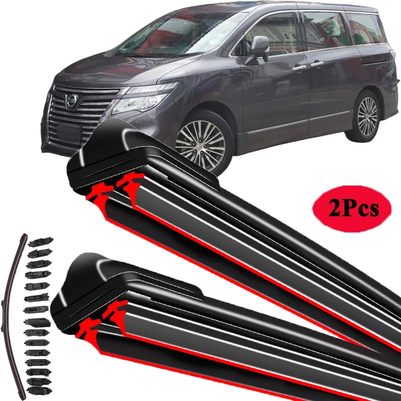 For NISSAN ELGRAND E50 E51 E52 1995-2024 Car Windshield Wiper Blade Front Windscreen Brushes Washer Accessories Window Cleaning
For NISSAN ELGRAND E50 E51 E52 1995-2024 Car Windshield Wiper Blade Front Windscreen Brushes Washer Accessories Window Cleaning