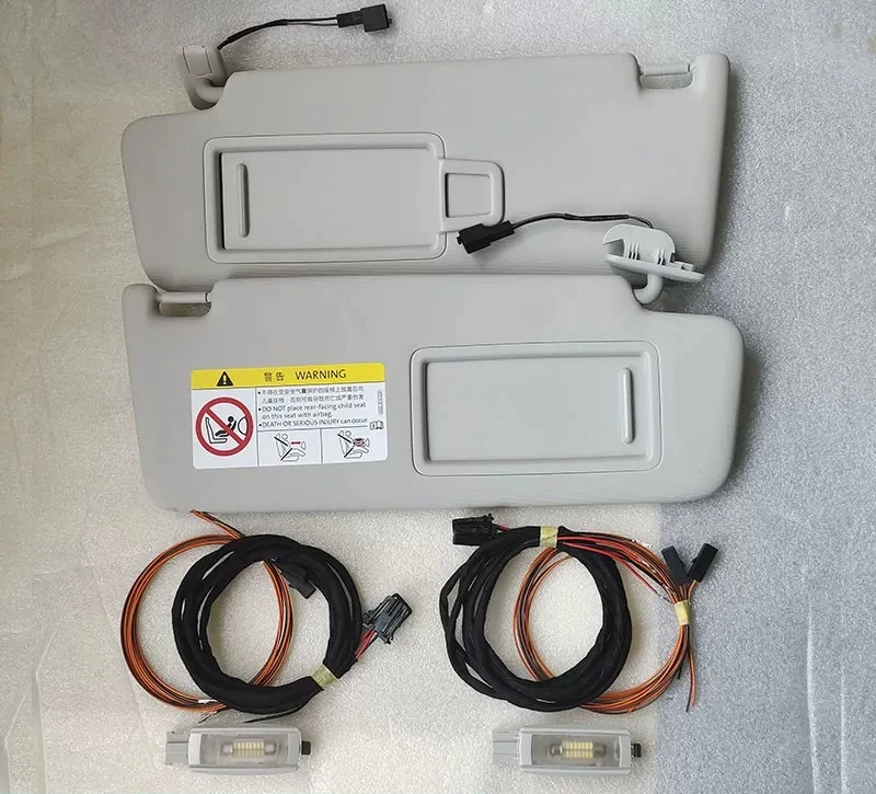 Set for Volkswagen 2019 Lavida Plus for Santana Rapid Spaceback Sun Visor Vanity Mirror Upgraded Version with Light Wire
Set for Volkswagen 2019 Lavida Plus for Santana Rapid Spaceback Sun Visor Vanity Mirror Upgraded Version with Light Wire