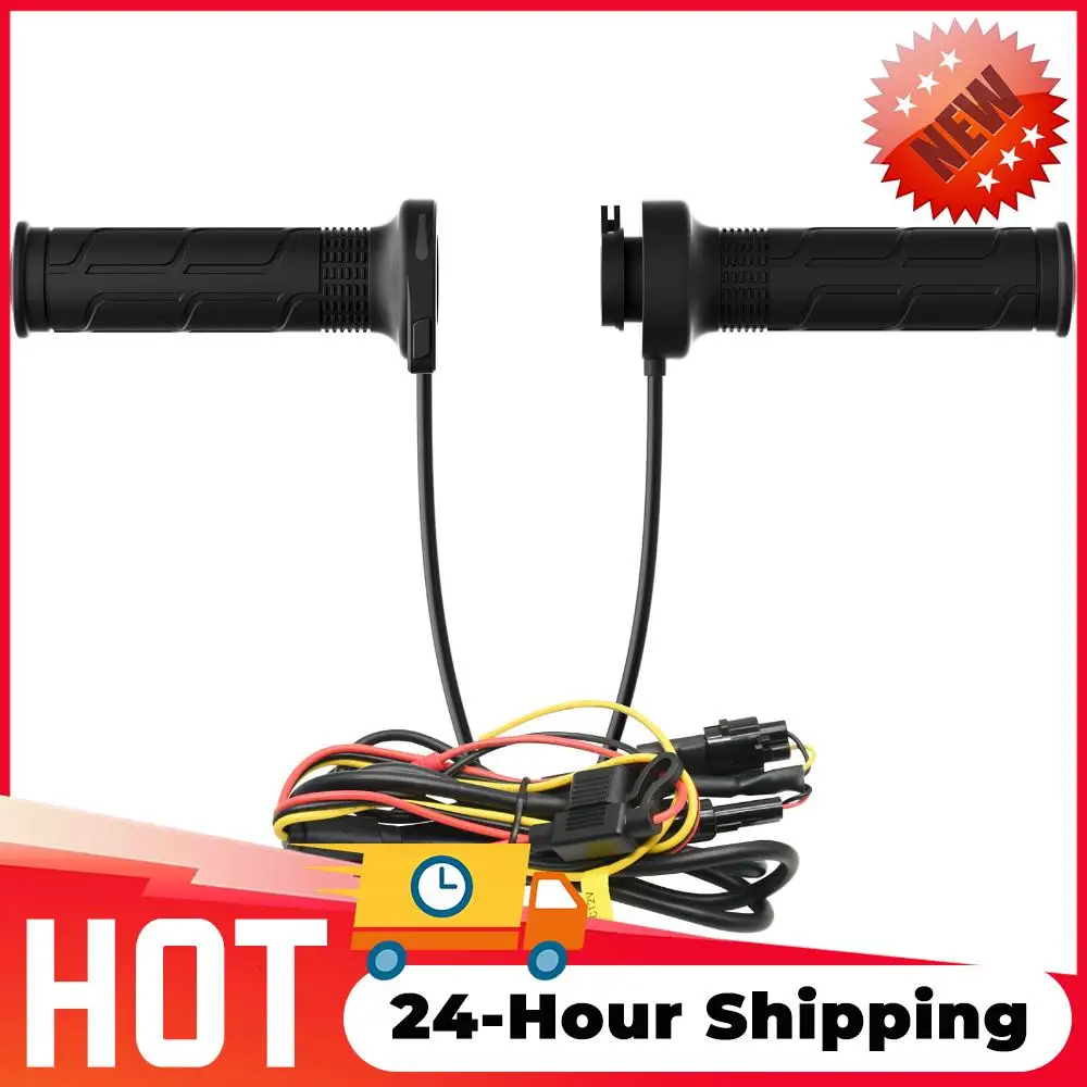 Универсальные электрические подогреваемые ручки 12В 22мм для мотоцикла, регулируемые по температуре
Универсальные электрические подогреваемые ручки 12В 22мм для мотоцикла, регулируемые по температуре