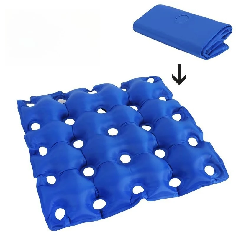 Inflatable Seat Cushion Wheelchair Air Massage Pad 25 Holes Pressure Sore Prevention Square Medical Comfort Portable Soft Safe
Inflatable Seat Cushion Wheelchair Air Massage Pad 25 Holes Pressure Sore Prevention Square Medical Comfort Portable Soft Safe