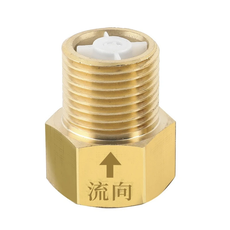 Copper One-way Check Valve 4 Points 1/2 "Anti Backflow Water Return Bathroom Water Pipe Toilet Water Heater Meter
Copper One-way Check Valve 4 Points 1/2 "Anti Backflow Water Return Bathroom Water Pipe Toilet Water Heater Meter