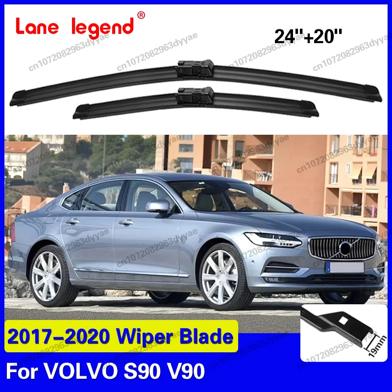For VOLVO S90 V90 2017-2020 S 90 V T4 T5 T6 T8 D3 D4 D5 AWD Front Windshield Wiper Blades 2pcs Windscreen Window Accessories
For VOLVO S90 V90 2017-2020 S 90 V T4 T5 T6 T8 D3 D4 D5 AWD Front Windshield Wiper Blades 2pcs Windscreen Window Accessories