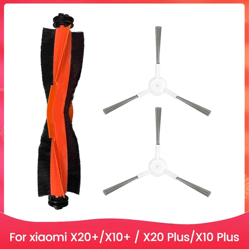 For Xiaomi Robot Vacuum X20+, X10+ / X20 Plus, X10 Plus Parts Roller Side Brush Parts Accessories
For Xiaomi Robot Vacuum X20+, X10+ / X20 Plus, X10 Plus Parts Roller Side Brush Parts Accessories