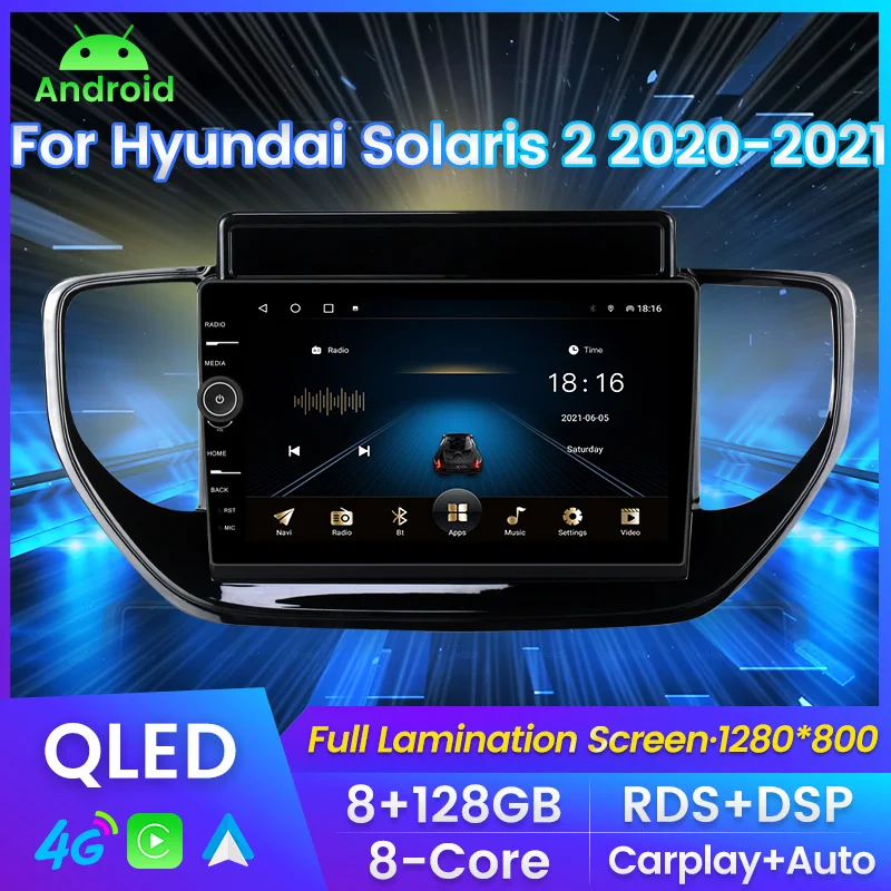 QLED экран с ручкой Автомагнитола For Хендай Солярис 2 рестайлинг For Hyundai Solaris 2 II 2020 - 2021 мультимедийный плеер навигация GPS Автомобильная интеллектуальная система Carplay Android авто до 8 ядер 8 + 128G
QLED экран с ручкой Автомагнитола For Хендай Солярис 2 рестайлинг For Hyundai Solaris 2 II 2020 - 2021 мультимедийный плеер навигация GPS Автомобильная интеллектуальная система Carplay Android авто до 8 ядер 8 + 128G