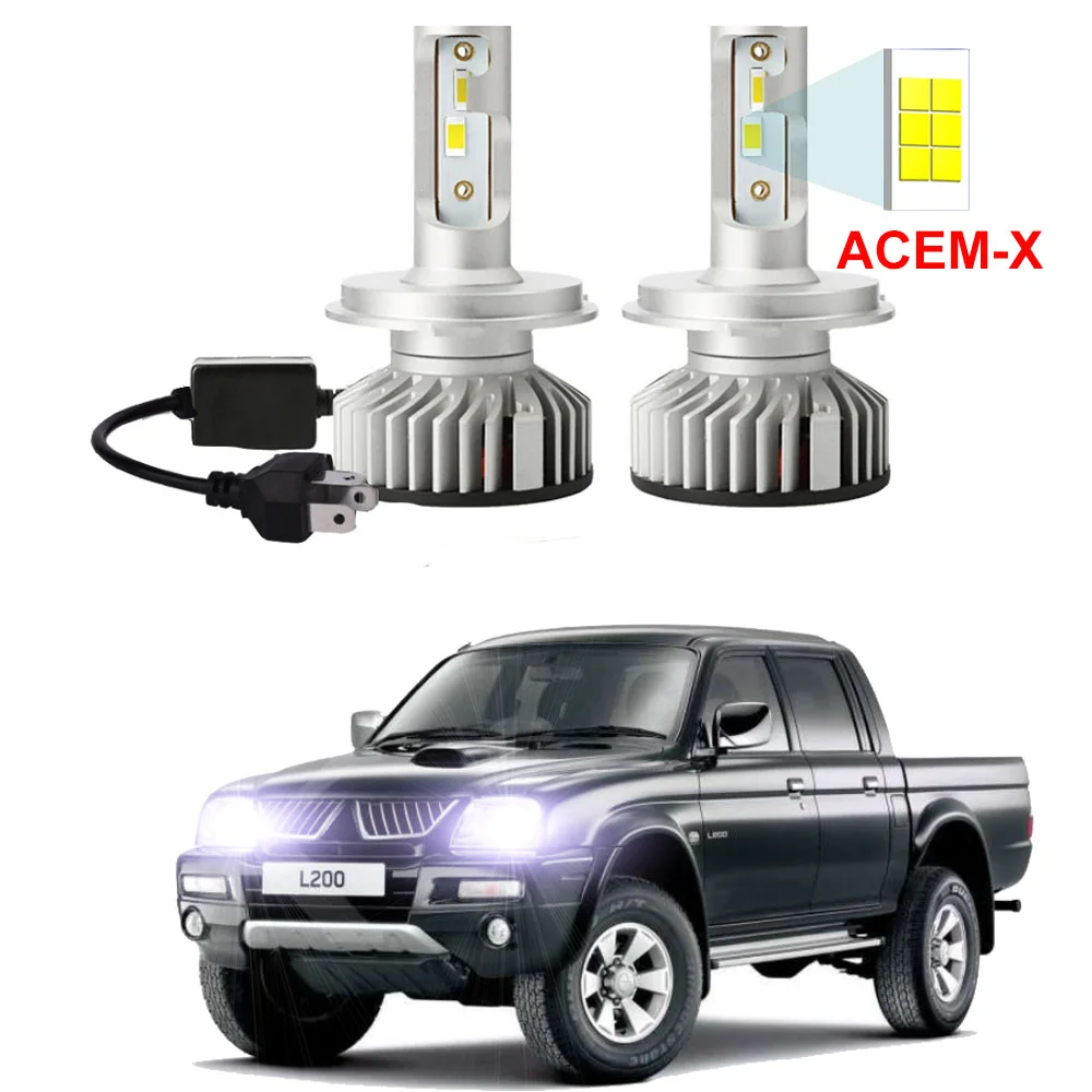 2 шт. светодиодная лампа для фар для Mitsubishi L200 Strada 2000-2006, светодиодная лампа дальнего ближнего света, светодиодная фара Canbus
2 шт. светодиодная лампа для фар для Mitsubishi L200 Strada 2000-2006, светодиодная лампа дальнего ближнего света, светодиодная фара Canbus