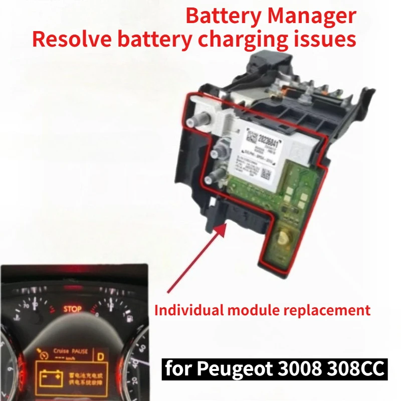 28236841 for Peugeot 3008 308 Car Battery Management Module Fuse Box Power Control Module Battery Car Accessories
28236841 for Peugeot 3008 308 Car Battery Management Module Fuse Box Power Control Module Battery Car Accessories